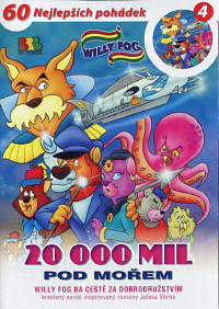 Willy Fog - 20 000 mil pod mořem 4 DVD