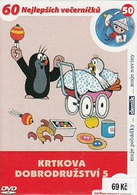 Krtkova dobrodružství 5 DVD