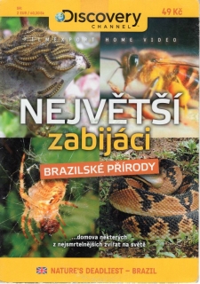 Největší zabijáci brazilské přírody DVD
