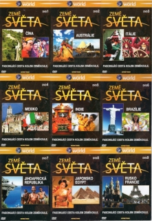 Země světa 9DVD