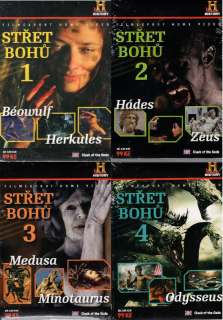 Střet bohů 1-4 kolekce 4DVD