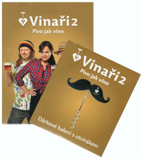 Vinaři 2. série - Pivo jako víno 6 DVD - Dárkové balení s otvírákem