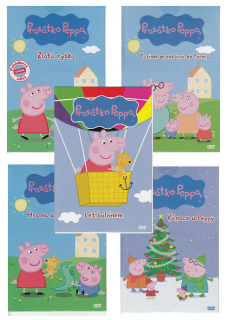Prasátko Peppa - kolekce 5DVD