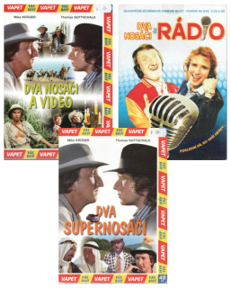 Dva nosáči a video + Dva nosáči a rádio + Dva supernosáči - kolekce 3DVD