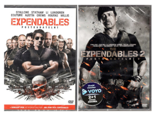 Expendables: Postradatelní 1+2 2DVD