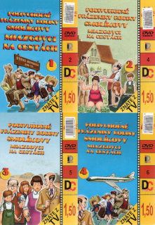 Podivuhodné prázdniny rodiny Smolíkovy - Kolekce 4DVD