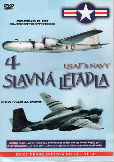 Slavná letadla USAF a NAVY 4 - Boeing B-29 Superfortress/Martin B-26 Marauder DVD