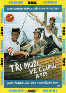 Tři muži ve člunu a pes DVD