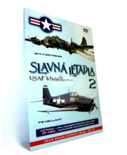 Slavná letadla USAF a NAVY 2 - Edice Druhá světová válka - díl 43 DVD