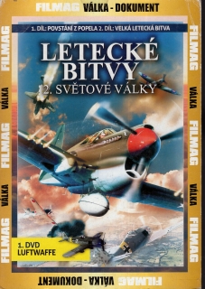 Letecké bitvy 2. světové války - DVD 1 / v papíru