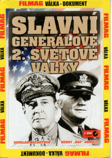 Slavní generálové 2. svět války I. DVD