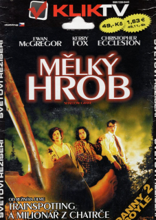 Mělký hrob DVD