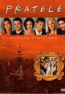 Přátelé - Kompletní čtvrtá série 4DVD