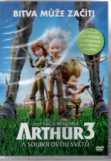 Arthur a souboj dvou světů DVD