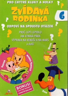 Zvídavá rodinka DVD 6