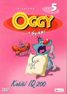 Oggy a švábi DVD 5 - Kočičí IQ 200