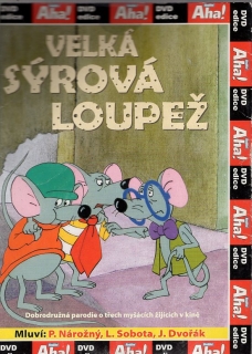Velká sýrová loupež DVD