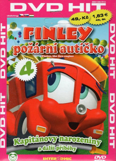 Finley požární autíčko DVD 4 - Kapitánovy narozeniny