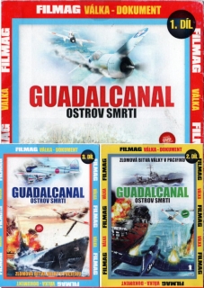 Guadalcanal: Ostrov smrti - komplet 3DVD