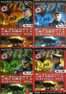 Tajemství šifrovací věže - kolekce 4DVD