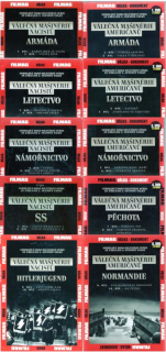Válečná mašinerie nacistů + Válečná mašinerie američanů - kolekce 10DVD
