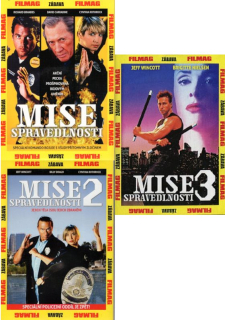 Mise spravedlnosti 1, 2, 3 - kolekce 3DVD