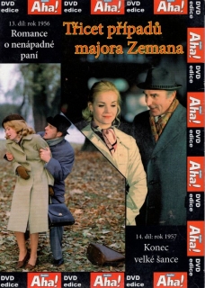 Třicet případů majora Zemana 13+14 DVD