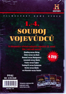 Souboj vojevůdců 1-4 - 4DVD