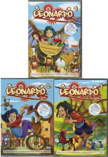 Leonardo DVD 1-3 - kolekce 3DVD