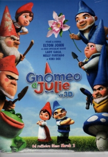 Gnomeo a Julie ve 3D DVD